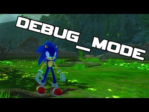 3d sonic the hedgehog 2 debug mode
